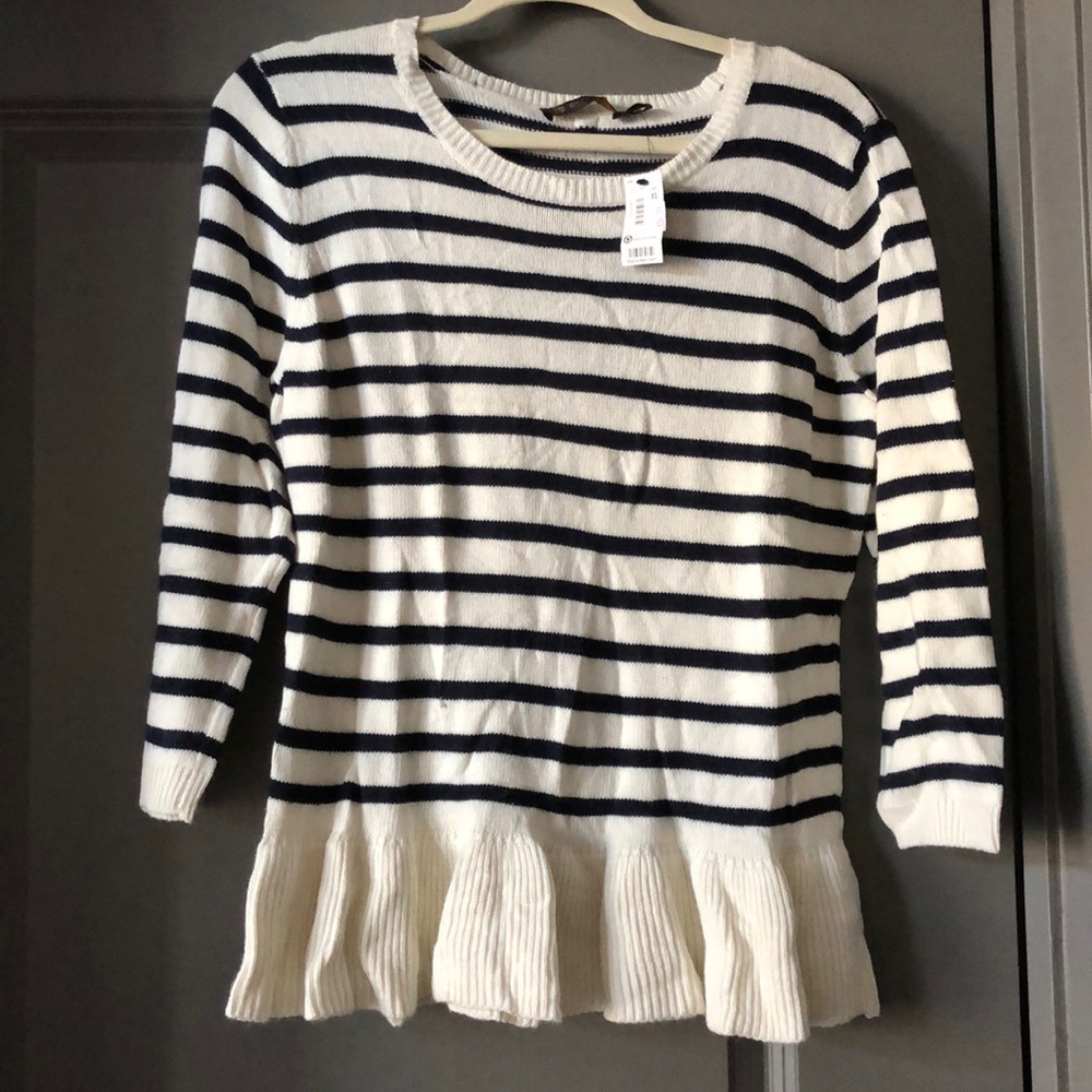 Striped Sweater-NWT